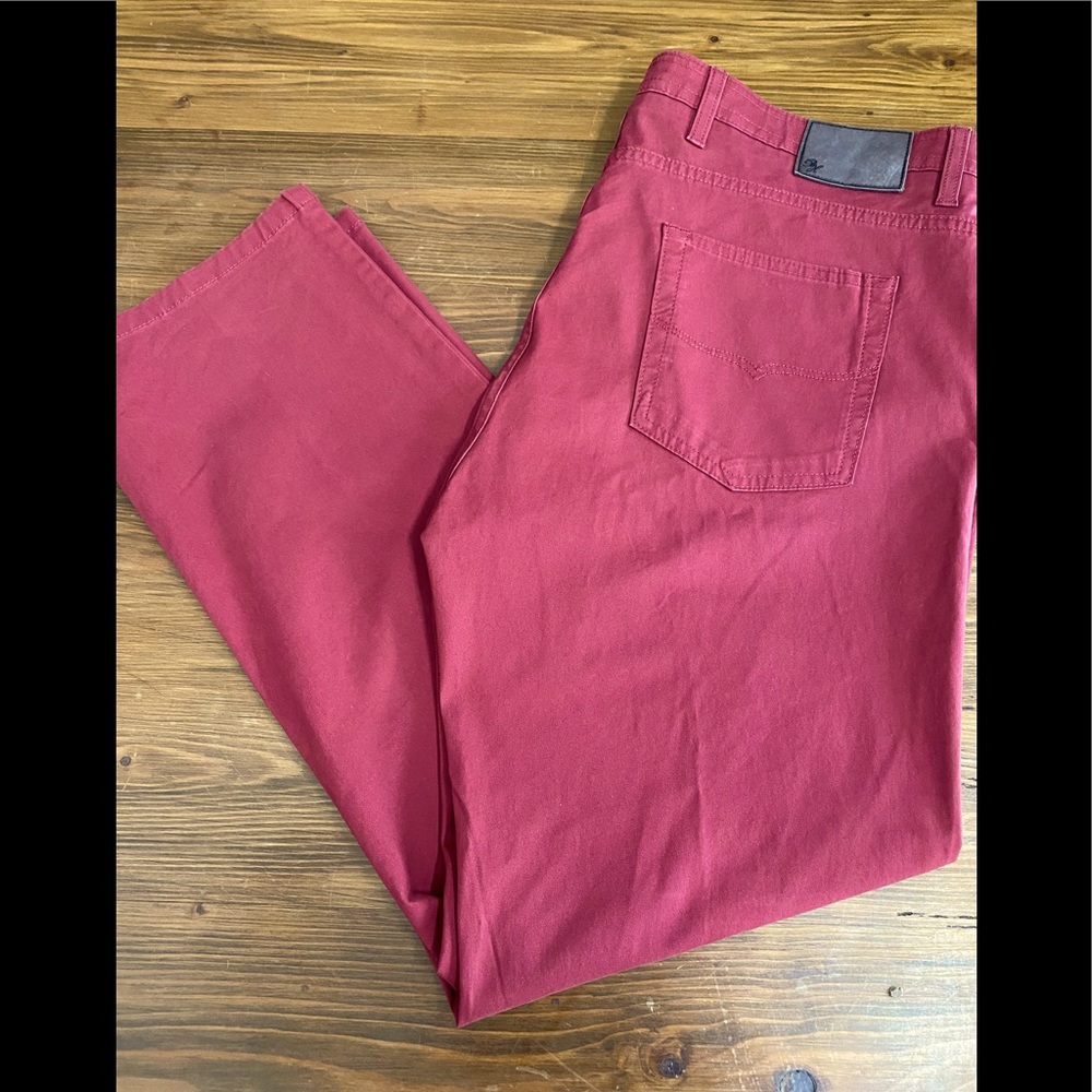 Mens Nantucket Red pants straight leg denim size 40 jeans